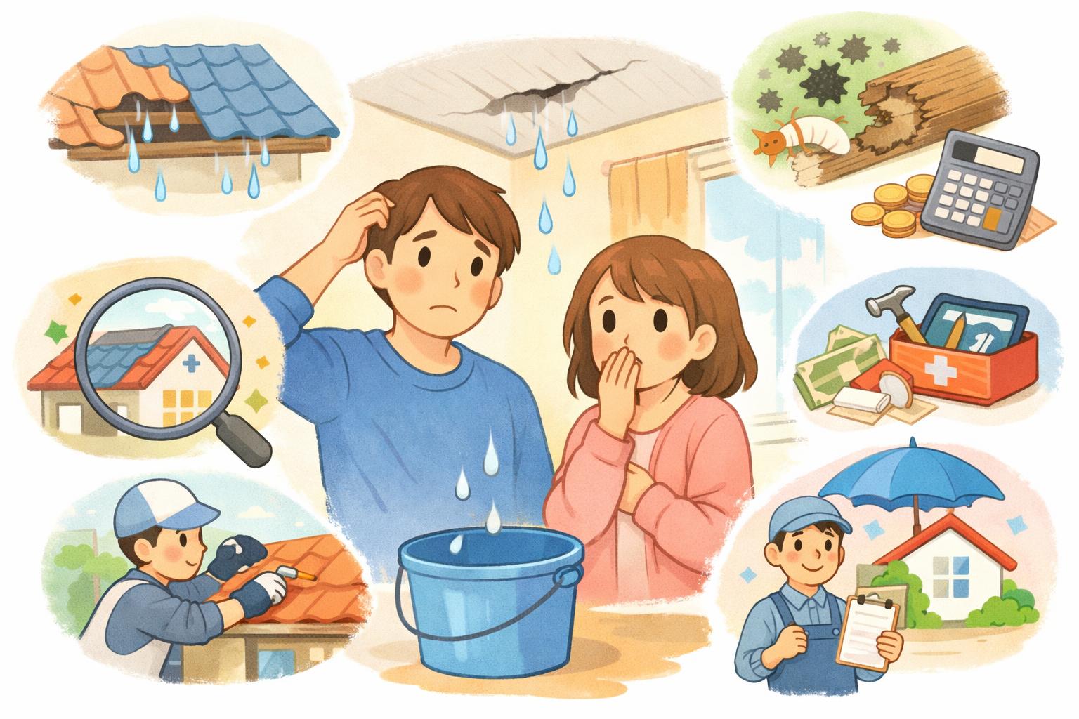 雨漏り調査・修繕 けんおうリノベーション